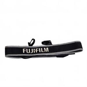 Fujifilm Black and Gray Camera Strap - Durable and Adjustable